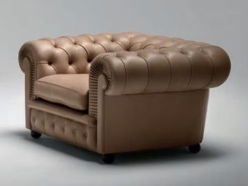 CHESTER ONE - Tufted armchair by Poltrona Frau - view 2